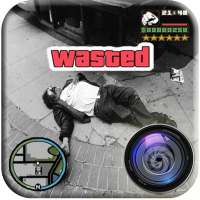 Wasted Photo Editor: Gangster Sticker