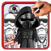 How to Draw Star Wars on 9Apps