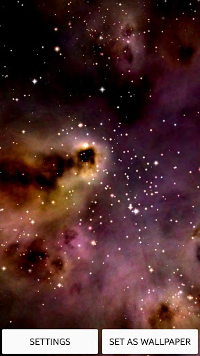Space! Stars & Clouds 3D Free screenshot 1