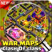 War Clash of Clans Maps 2017 on 9Apps