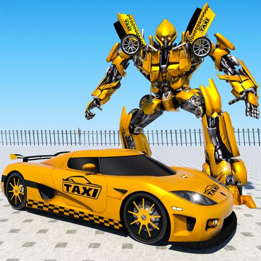 Taxi Robot Car Transformation