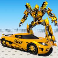 Taxi Robot Car Transformation on 9Apps