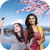 Selfie With Keerthi Suresh :Celebrity Photo Editor