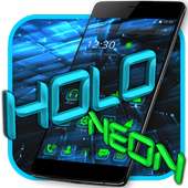Holo Launcher Black Tech Theme on 9Apps