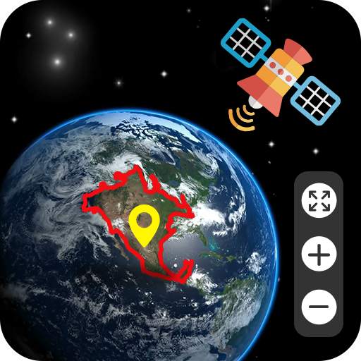 Live Earth Map 2021 -Satellite & Street View App