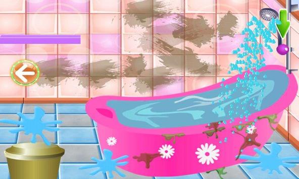 Barbie bathroom online game