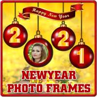 Happy New Year 2021 Photo Frames on 9Apps