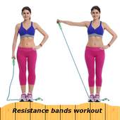 Resistance bands workout