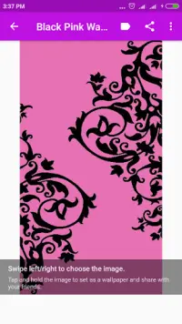 Imagens Rosa e Preto (Pink and Black)  Hd pink wallpapers, Pink and black  wallpaper, Pink damask wallpaper