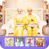 Hijab Couple Pernikahan Adat