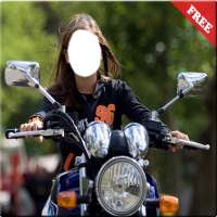 Women Bike Photo Suit - women bike photo editor