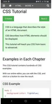 W3Schools APK Download 2023 - Free - 9Apps