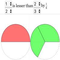 Compare Fractions for Primary Education Singapore on 9Apps