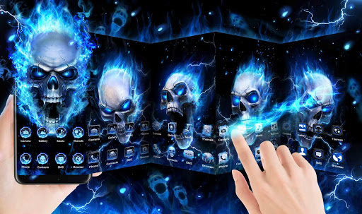 Flaming Skull Wallpapers  Top Free Flaming Skull Backgrounds   WallpaperAccess