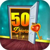 لعبة الهروب الخفية: 50 غرفة وأبواب