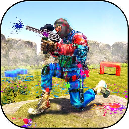 Extreme Paintball Wars 2019: Color Gun Shooting 3D