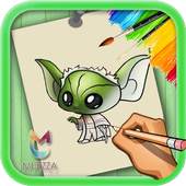 How to Draw Little Yoda Cute