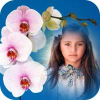 Orchid Photo Frame on 9Apps
