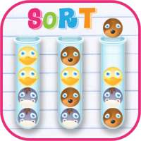 Sort animal bubbles