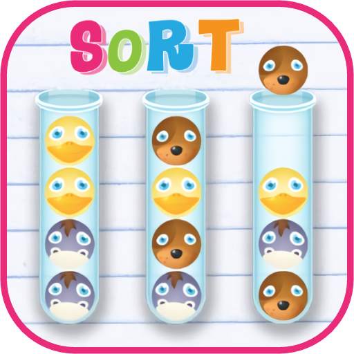 Sort animal bubbles