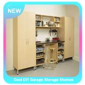 Cool DIY Garage Storage Shelves