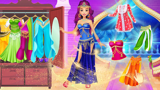 Barbie arabian hot sale dress up games