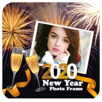 Happy New Year Photo Frame 2020 photo editor