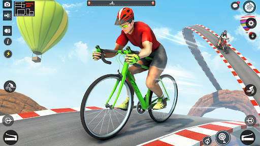 BMX Cycle Stunt Game скриншот 3