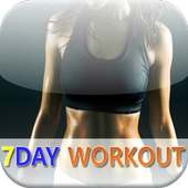 7 Day Workout Plan for Women on 9Apps