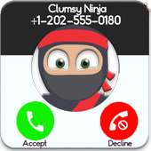 Clumsy kid Ninja call simulator