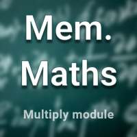 Memoriza matemáticas - Módulo de multiplicación