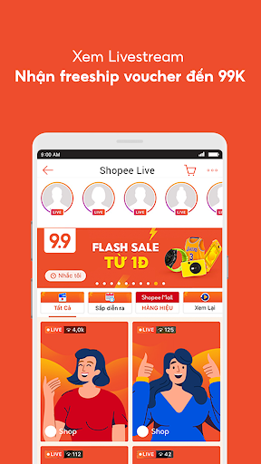 Shopee 9.9 Ngày Siêu Mua Sắm screenshot 4