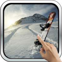 Magic Touch: Snowboard HD Live Wallpaper