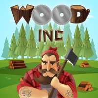 Wood Inc. - 3D Idle jogo simulador de lenhador