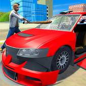 Real Gangster Theft Car Destruction Game