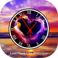 Love Clock Live Wallpaper - Analog Clock