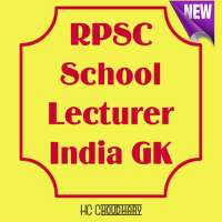 RPSC School Lecturer-India GK on 9Apps