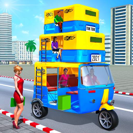 Tuk Tuk Auto Rickshaw Offroad Driving Games 2020