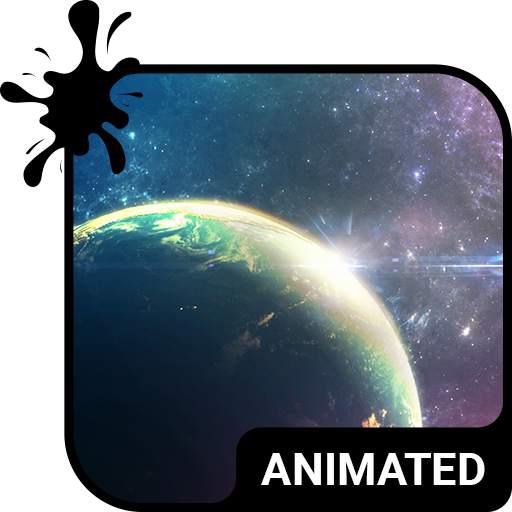 Earth Animated Keyboard + Live Wallpaper