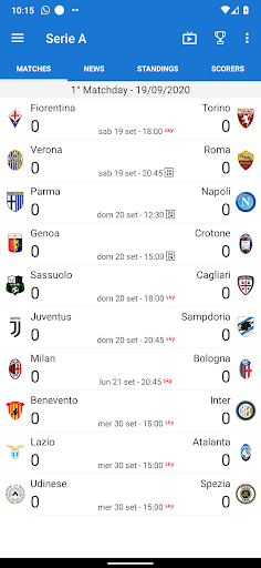 Italian Soccer 2021/2022 4 تصوير الشاشة