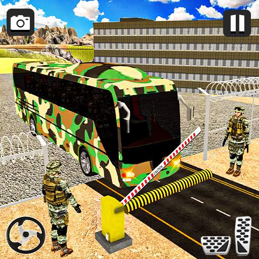 Drive Army Bus Transport Duty Us Soldier 2019