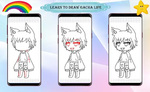 Download do APK de Como desenhar Gacha Life para Android
