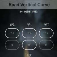 Road vertical curve
