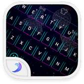 Emoji Keyboard-Christmas neon on 9Apps