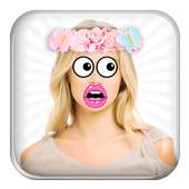 Funny Face Camera Stickers on 9Apps