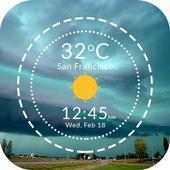 Live Weather & Clock Widget on 9Apps