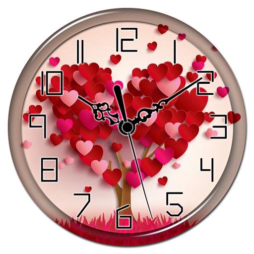 Love Clock Live Wallpaper