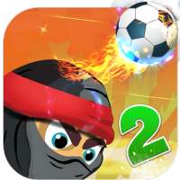 Bobbing Ninja Head Soccer 2