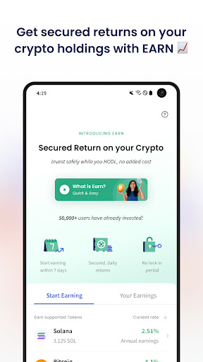 CoinDCX:Bitcoin Investment App स्क्रीनशॉट 4