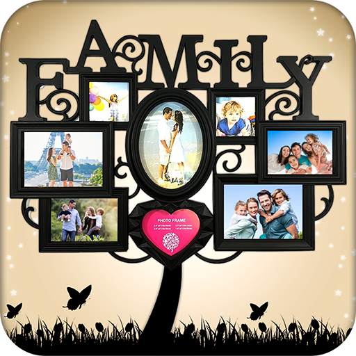 Family Tree Photo Collage